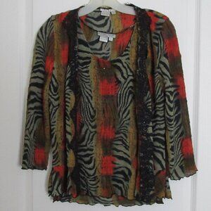 lightweight sequined twin set